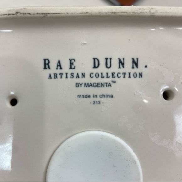 Rae Dunn artesian collection PEACE ceramic birdhouse by Magenta 213 - Picture 8 of 8